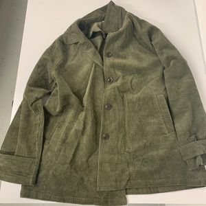 Corduroy coat